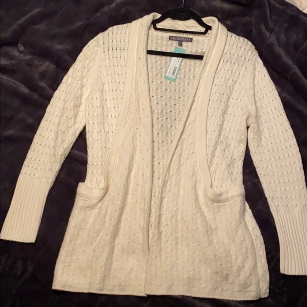 Briton Ivy Cable Knit Cardigan